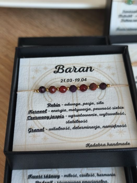Bransoletka zodiakalna - Baran