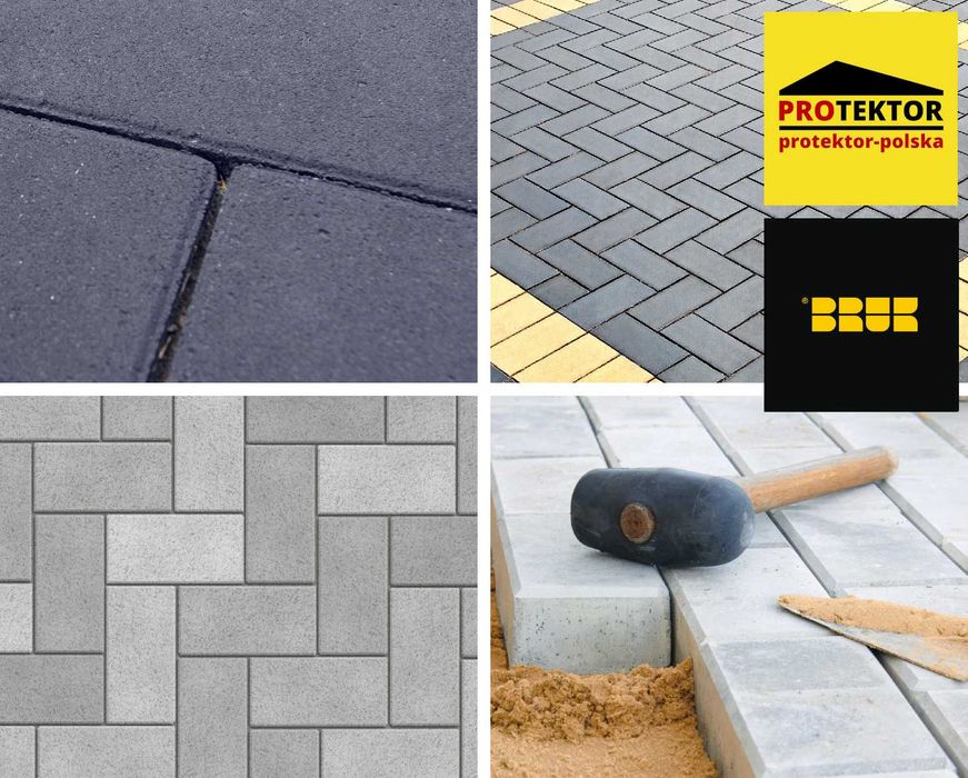 kostka brukowa HOLLAND prostokąt techniczna tetris parking podjazd