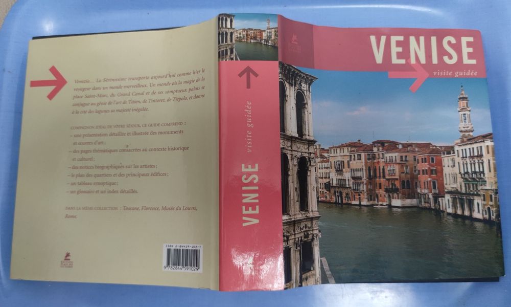 Guia turístico Veneza – “Venise – Visite Guidée” (capa dura)