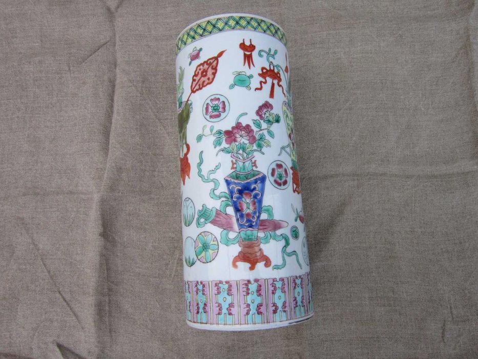 Стара Китайська ваза кінця 19 поч. 20 століття. Фарфор антикваріат