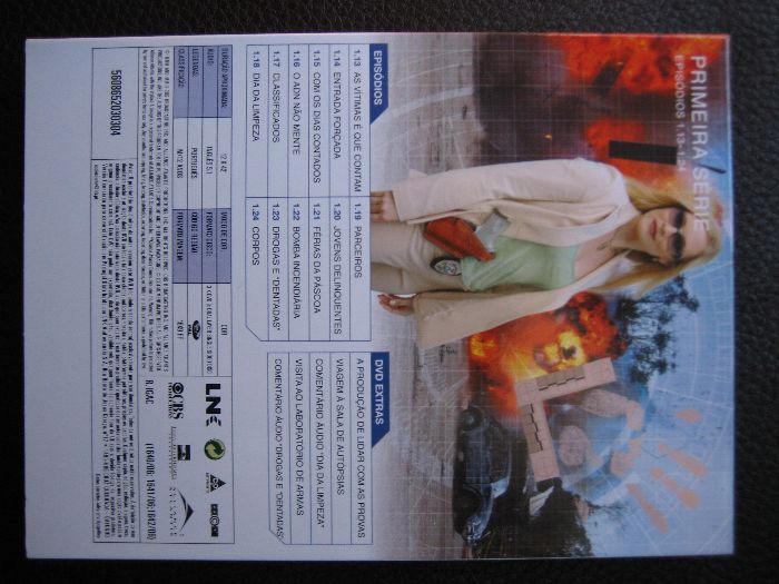 Séries DVD CSI New York e Miami Série 1 - 4€ cada