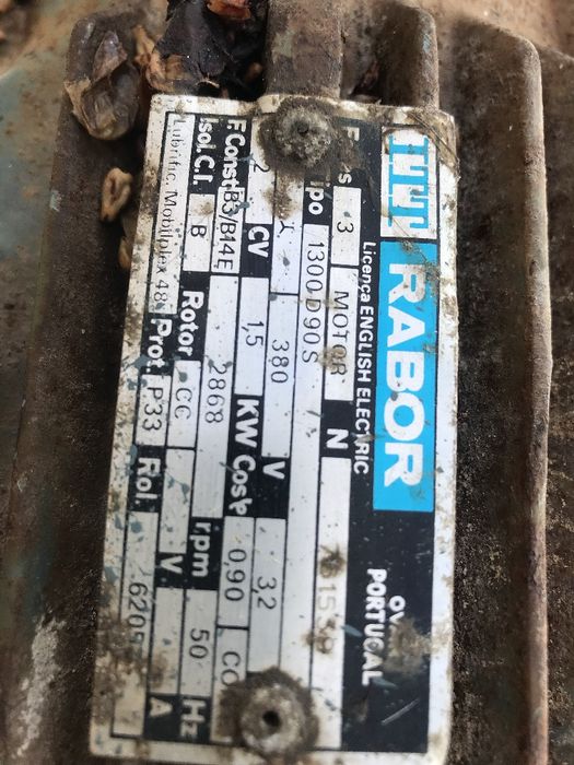 Eletrobomba trifásica rabor