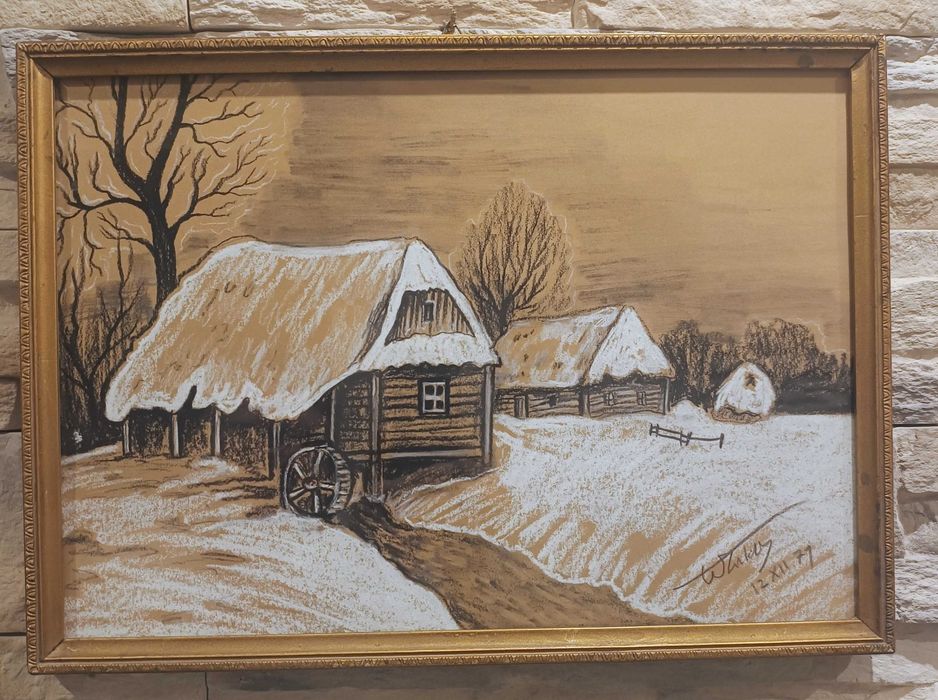 Wiktor Zin pastel.