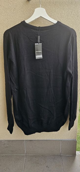 Sweter męskie czarny
