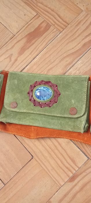 Cinto Artesanal com Bolsos