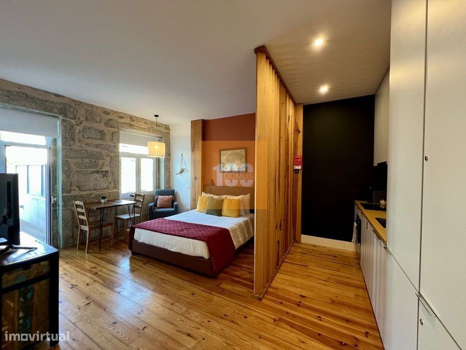 T0 novo com terraço - Portus Bonfim - AL Residences