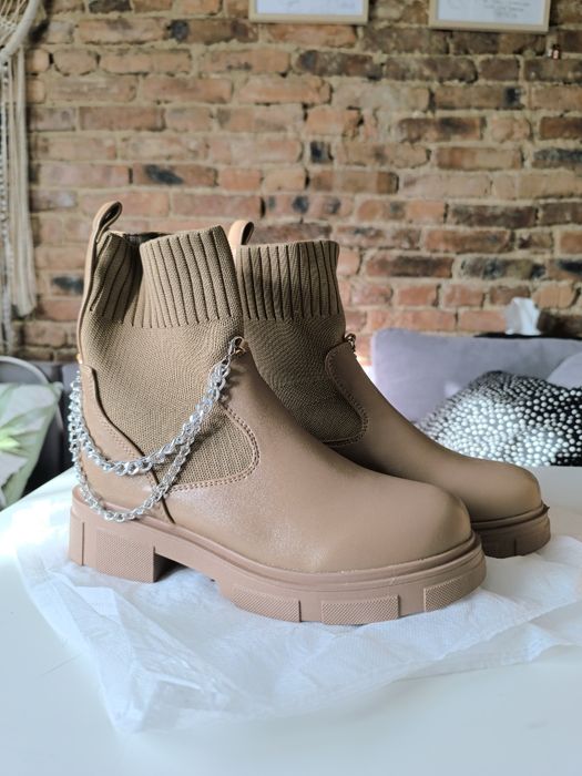 Botki camel 38 POTI PATI