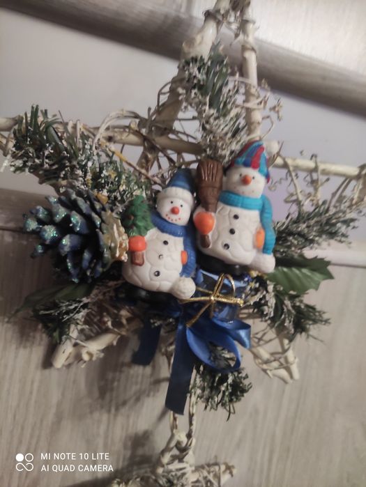 Sprzedam świąteczną dekorację na drzwi