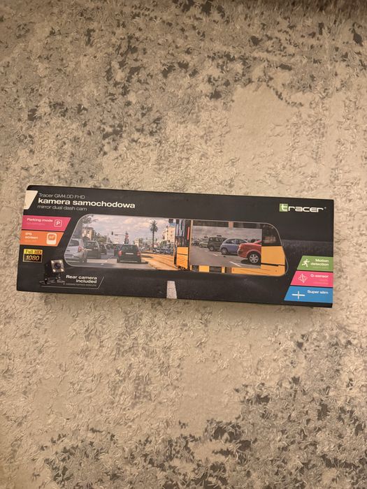 Kamera samochodowa Tracer GM4.0D FHD mirror dual dash cam
