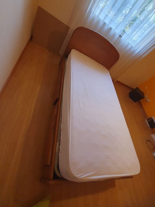 Cama de Solteito de Pinho Maciço64740098502531122