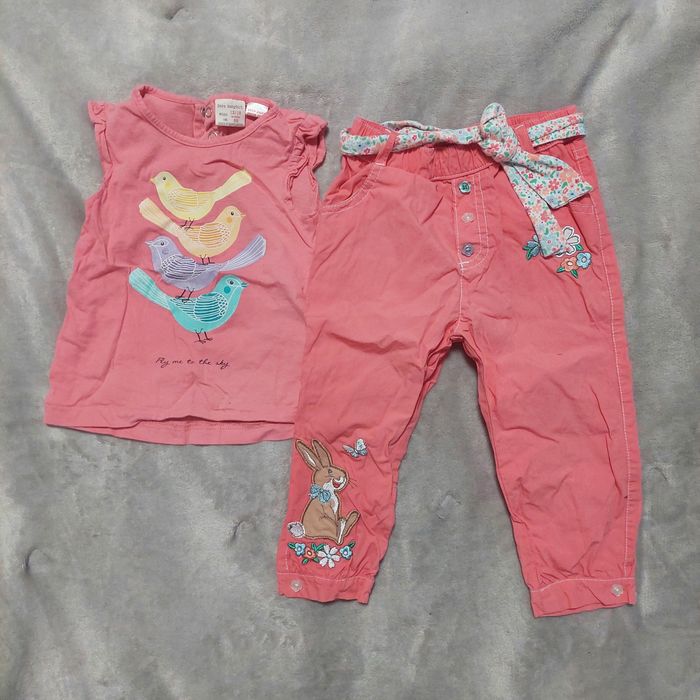 Штани літні футболка 86см 12 18м зара zara набір на літо