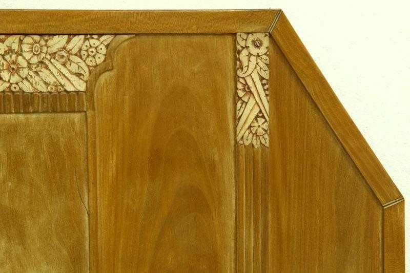 Cama de casal Arte Déco