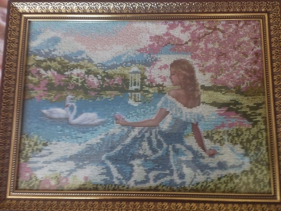 Картина вишита бисером