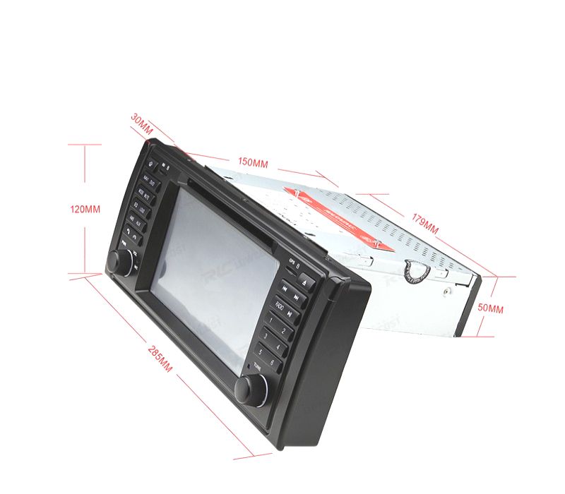 AUTO RADIO 2DIN 7" BMW SERIE 5 E39 95-03 USB GPS TACTIL HD