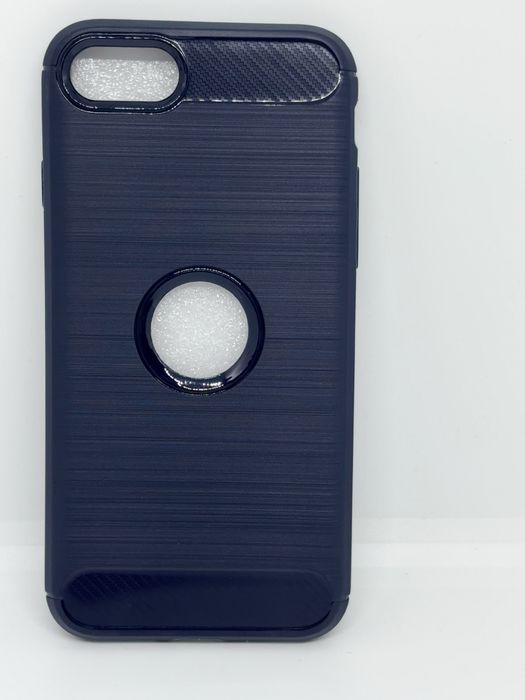 Iphone 7/8/SE Etui Case Obudowa Silikonowa Ciemno Granatowa kod 2303