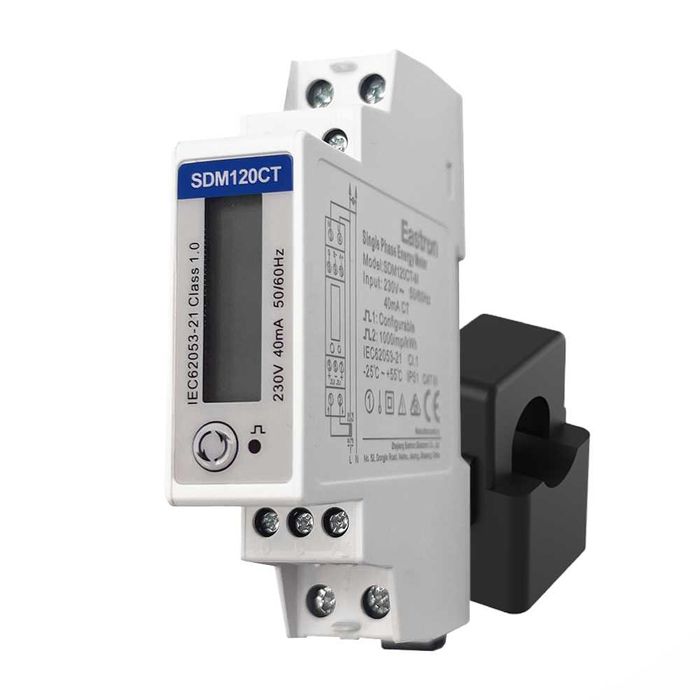 Розумний лічильник, Smart Meter Growatt SPM-CT-E (1-фазний) (SDM120CT)
