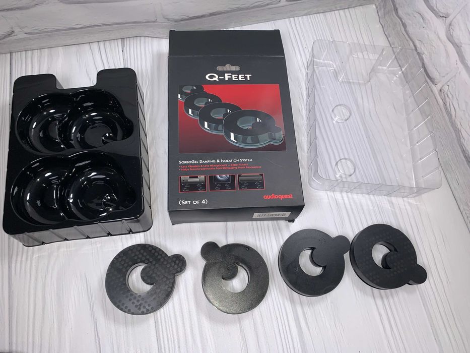 Вібророзвязка audioquest q feet (обмен/продажа) абсорбери стойки