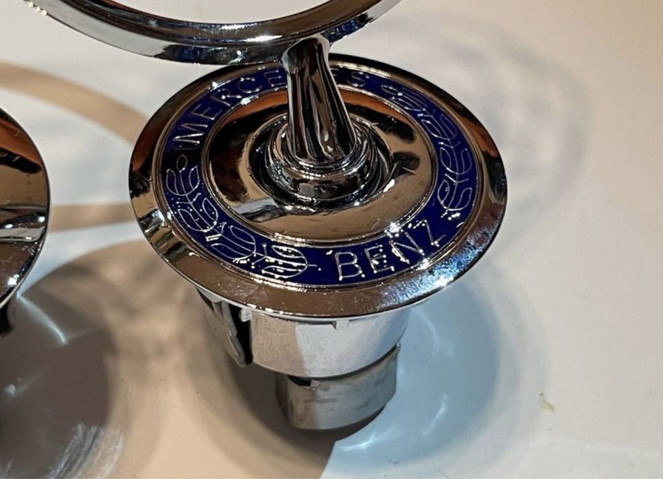 Эмблема прицел на капот Mercedes w124/210/202/203/204/221/211/212