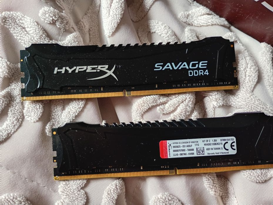 Pamięć RAM HyperX Savage Memory Black - 16GB (2x8GB) - DDR4 2666 CL13