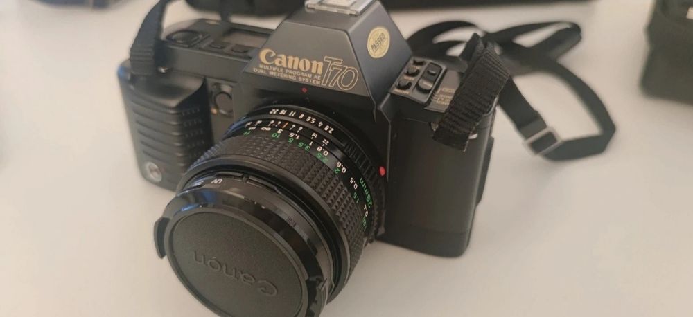 Máquinas fotográficas e de filmar dos anos 70/80