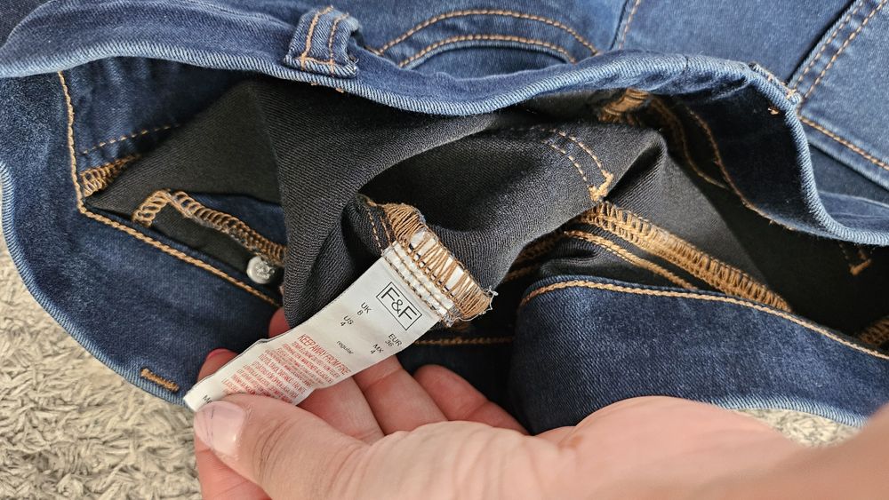 Spodnie jegginsy F&F r.36