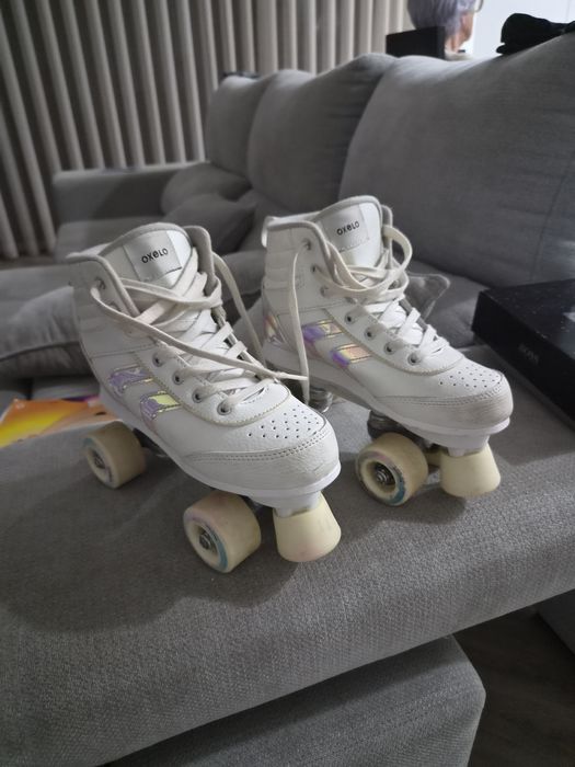 Patins usados em excelente estado