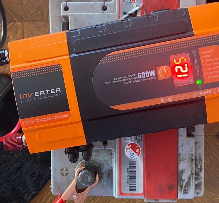 Інвертор 12-220 (перетворювач напруги)правильноі синомуіди