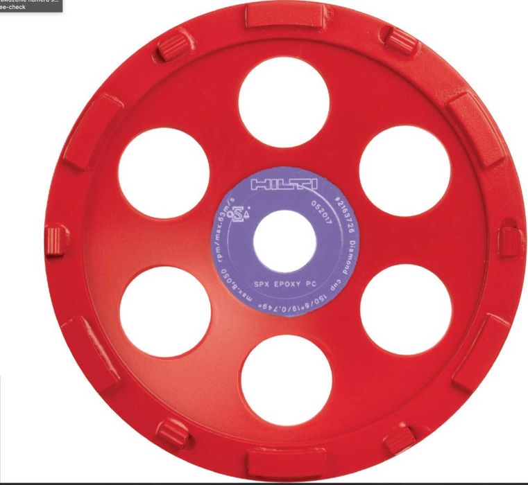 Diamentowa Tarcza Garnkowa Hilti DG-CW 150/6 SPX epoxy P 150 mm 2270822
