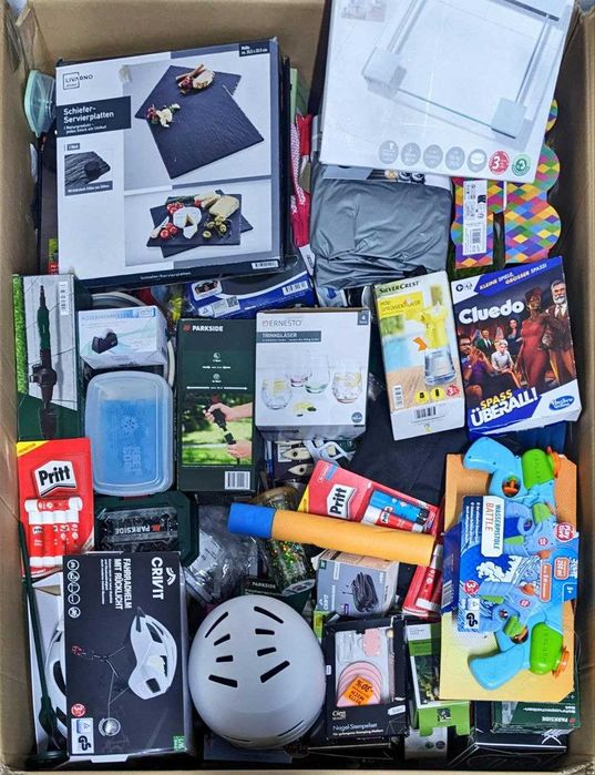 Ліквідаторська палета мікс товар на вагу – стартуй свій бізнес! 171 кг