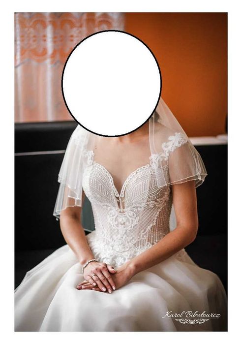Sprzedam suknię ślubną 38
