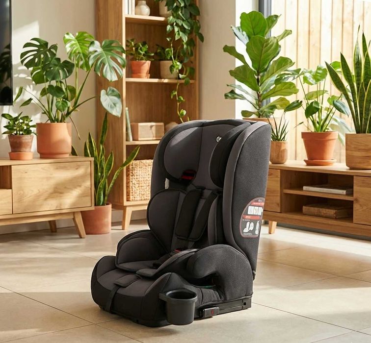 Fotelik Samochodowy 9-36 kg 76-150 cm ISOFIX Regulowany Dla Dziecka