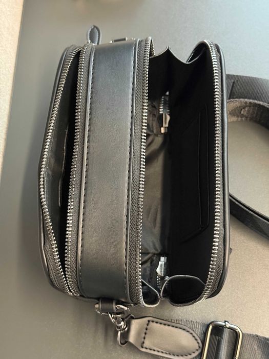 Сумка Мужская Coach Wyatt Crossbody In Signature Canvas Black | коуч |