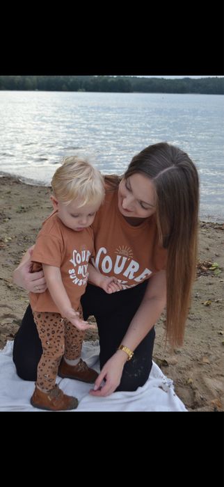 Zestaw bluzek mama i dziecko kappahl 74 M