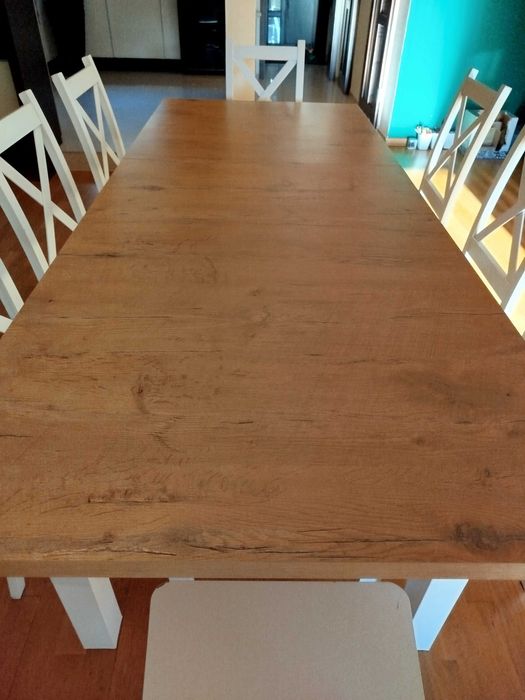 Stół do jadalni z 8 krzeslami