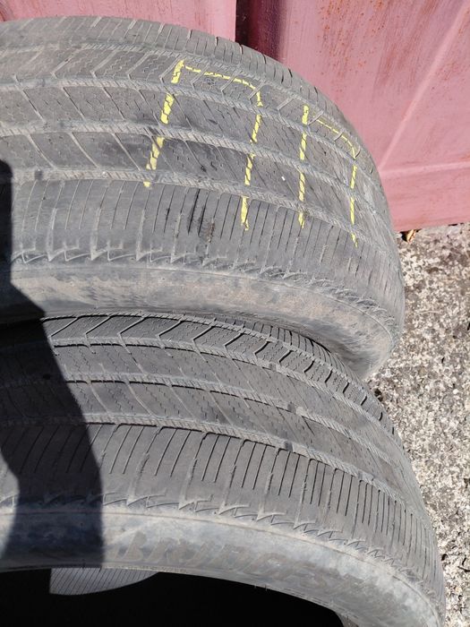 Шини 245/50 R18  3 - шини Bridgestone, 1 - Michelin