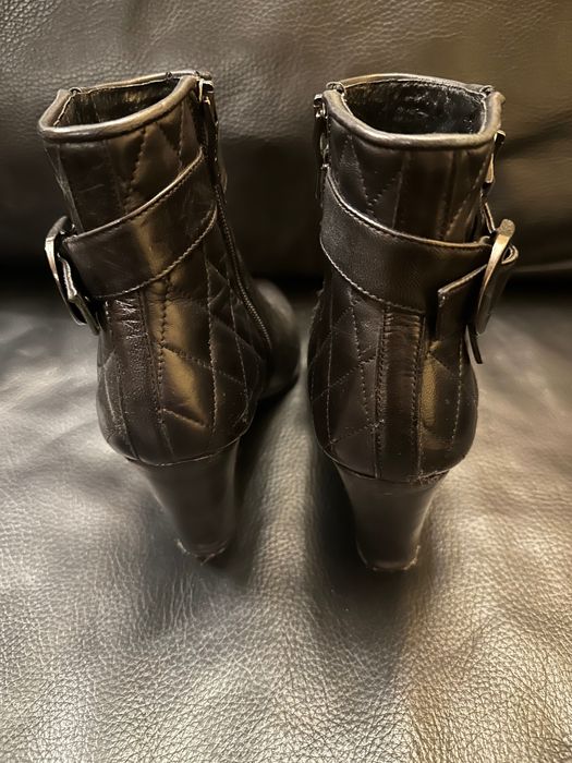 Botki kozaki Robertowi d’angelo rizm 37 czarne skóra