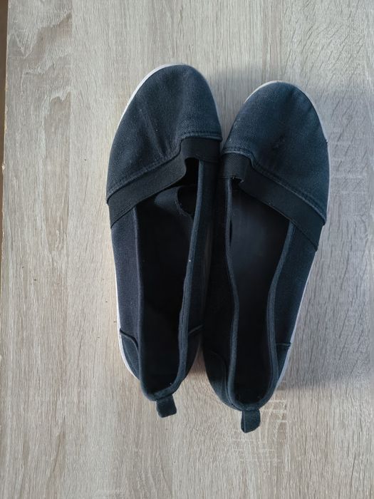 Buty Czarne Baleriny