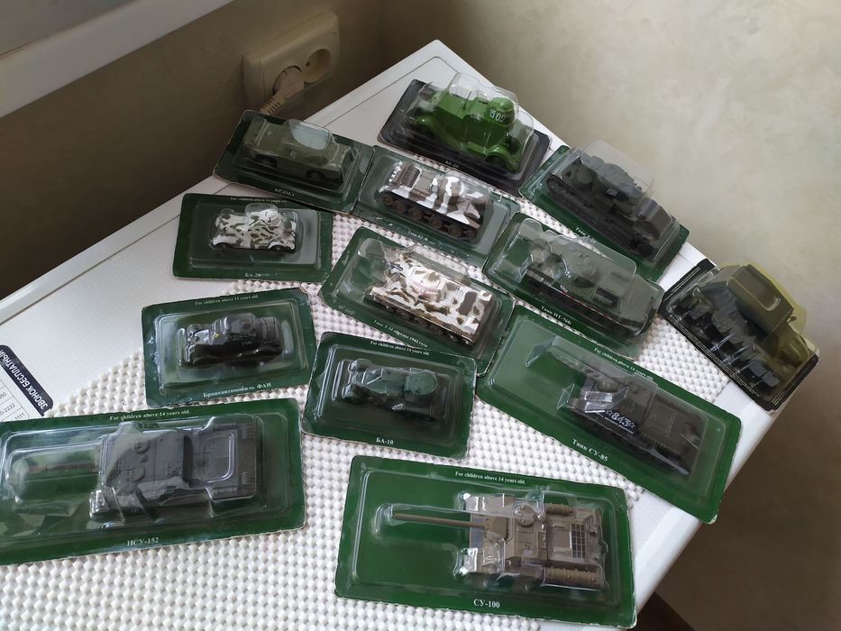 Русские танки БА-20 , СУ-85, БА-10