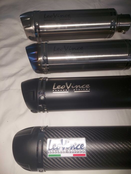 ponteira de escape leovince universal