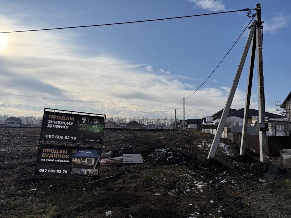 Земельна  ділянка під забудову в Тяжилові