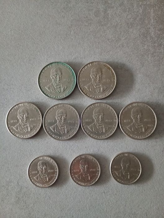 9 moedas de cenário de morte de Alexandre Herculano