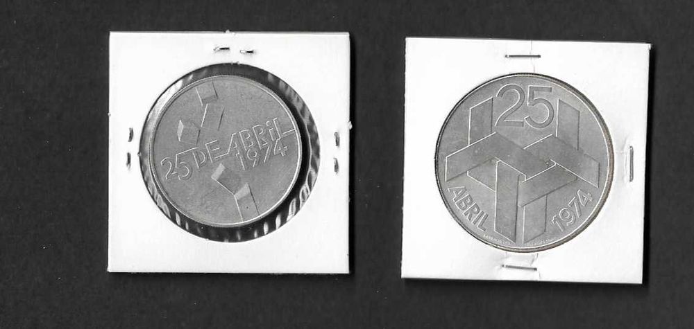 Coleção de moedas . Portugal 1977