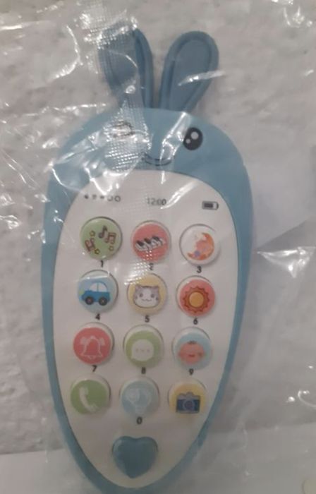 Дитяча інтерактивна іграшка музичний телефон новий