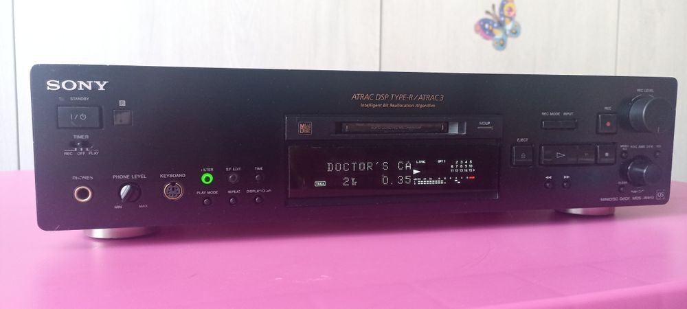 Sony mds-jb 940 qs minidisc deck