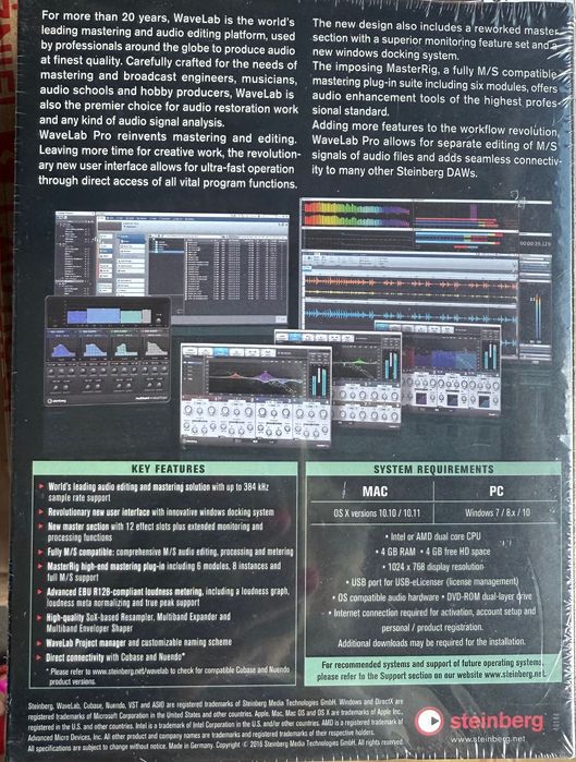 Steinberg WAVELAB PRO 12 Box