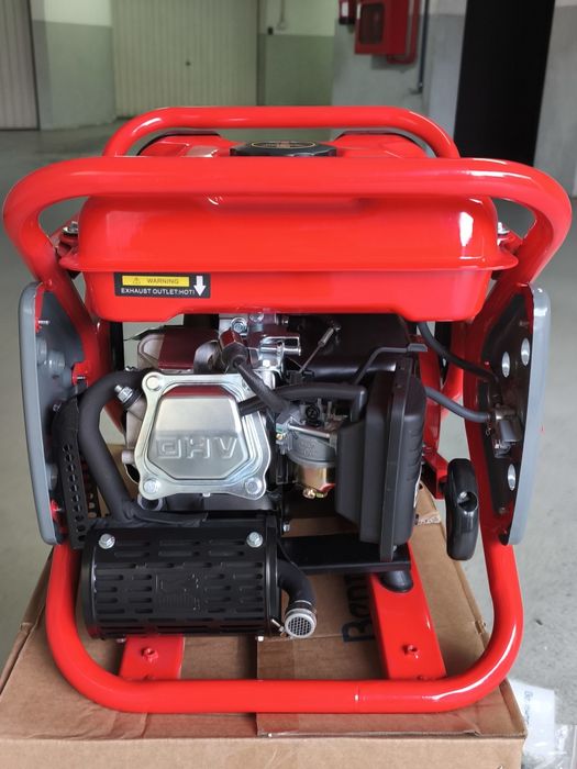 Gerador a gasolina 3500watts monofásico bobinado a cobre