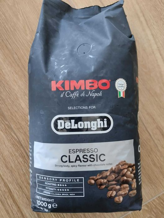 Kawa ziarnista DELONGHI Kimbo Espresso Classic 1 kg
