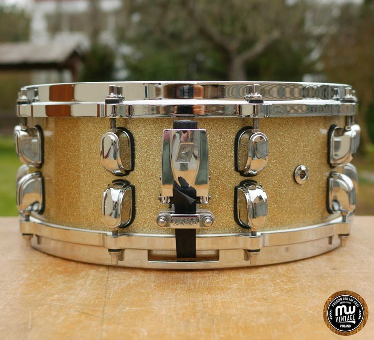 ‼️ Werbel Tama Starclassic Bubinga/Birch 14" x 5,5" Gold Sparkle ‼️