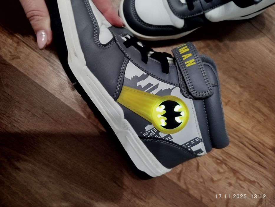Buty trzewiki Batman chłopięce