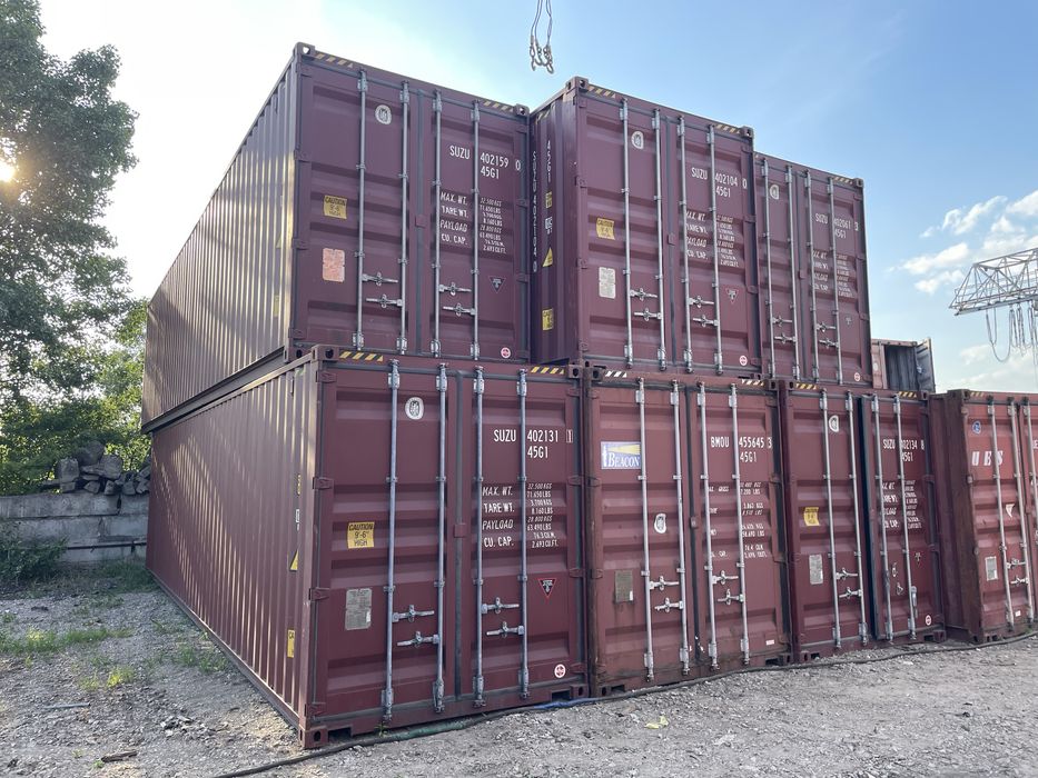 Морской контейнер 20-40 футов, Днепр, в наличии 50 шт.+ / Реал Фото